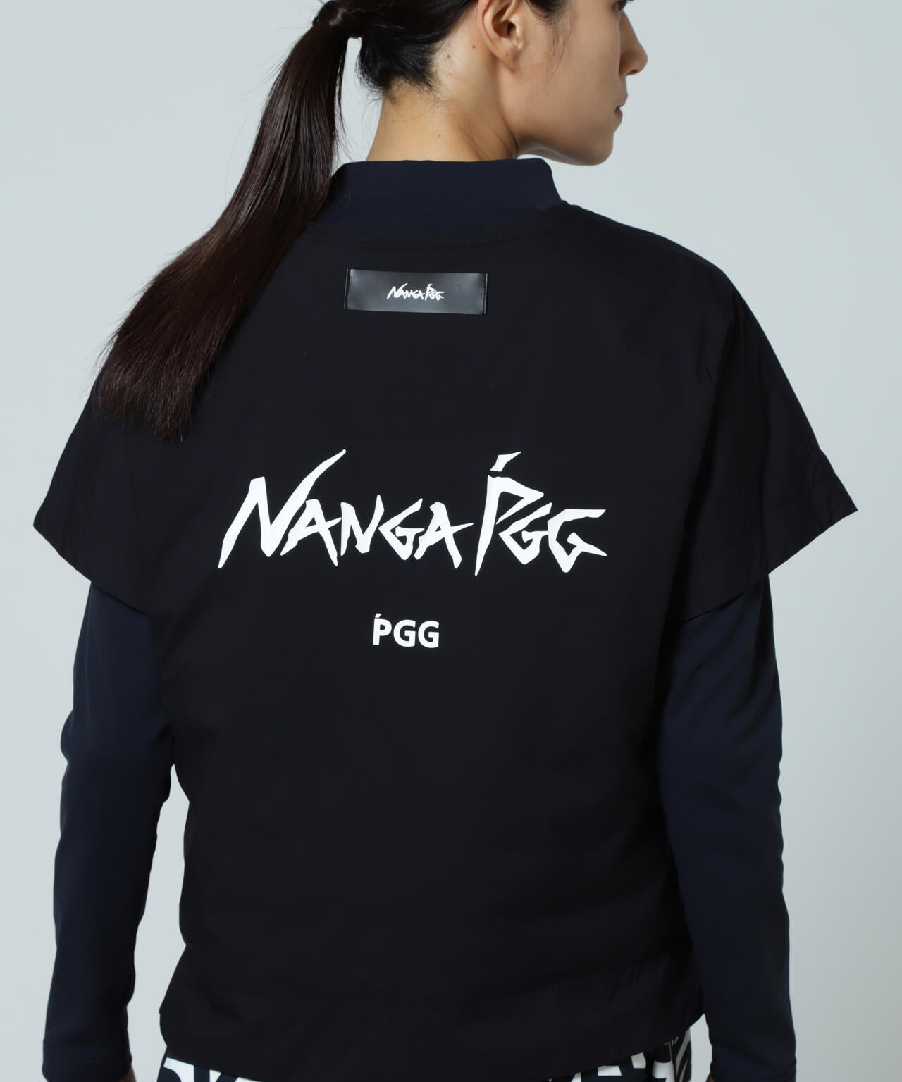 【PGG】【直営店舗&公式オンライン限定】NANGA×PGG Nyメカニカルストレッチ半袖スニードTシャツ (LADIES)