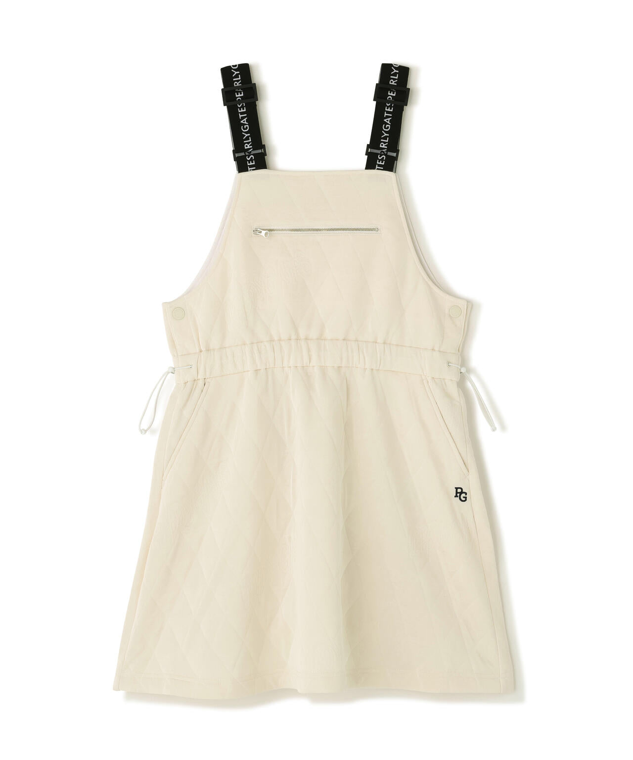 Peキルトジャガードサロペット風スカート | PEARLY GATES（パーリー