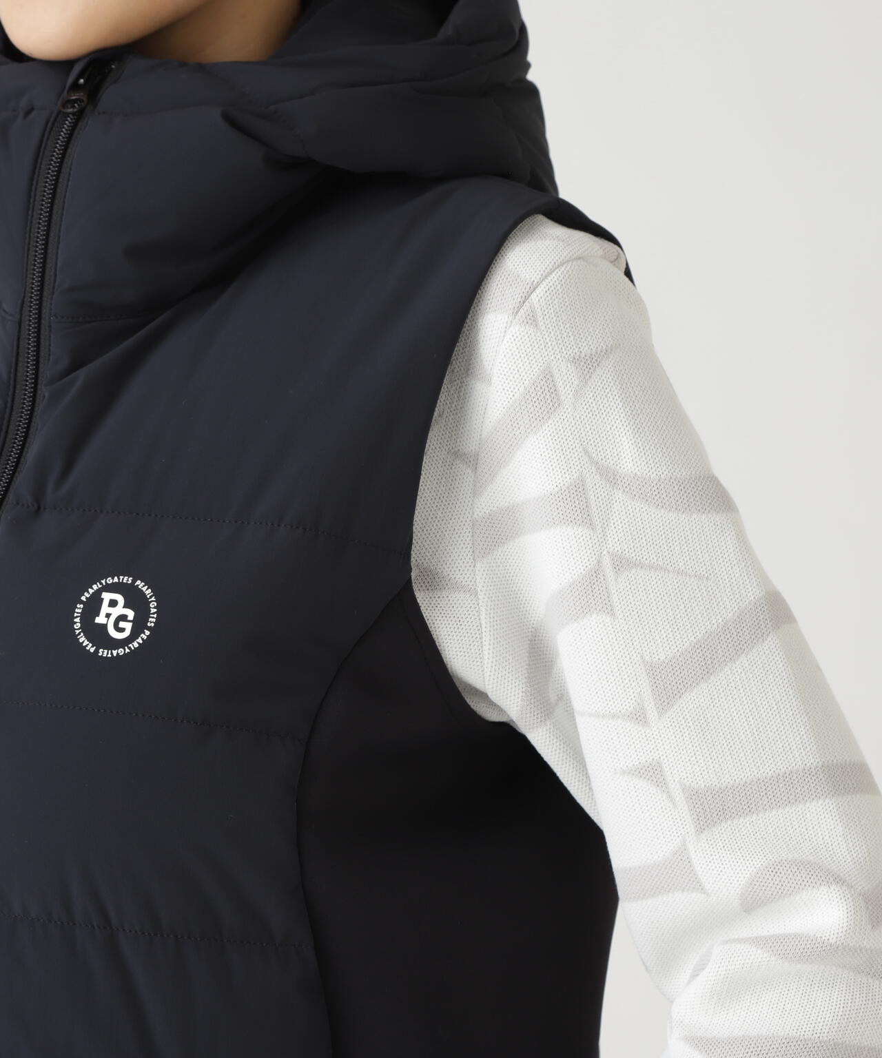 APEX×ダンボールダウンフルジップフーディワンピース | PEARLY GATES