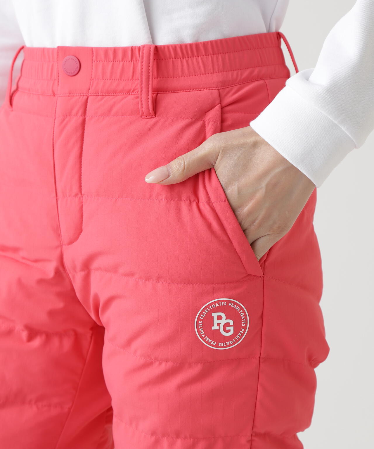 NyストレッチBIGリップストップ中綿パンツ | PEARLY GATES（パーリー