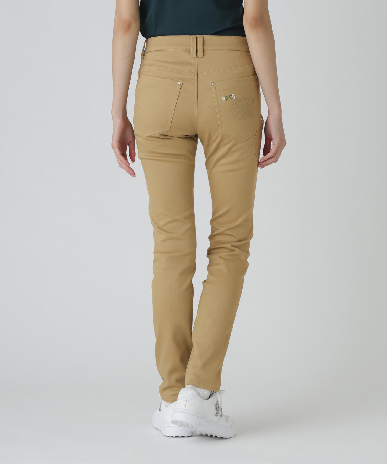 新品 パーリーゲイツ ＥＸストレッチ 表ピーチ×フィルサーモパンツ(6)LL/茶 新品 パーリーゲイツ EXストレッチ 表ピーチ×フィルサーモパンツ(6