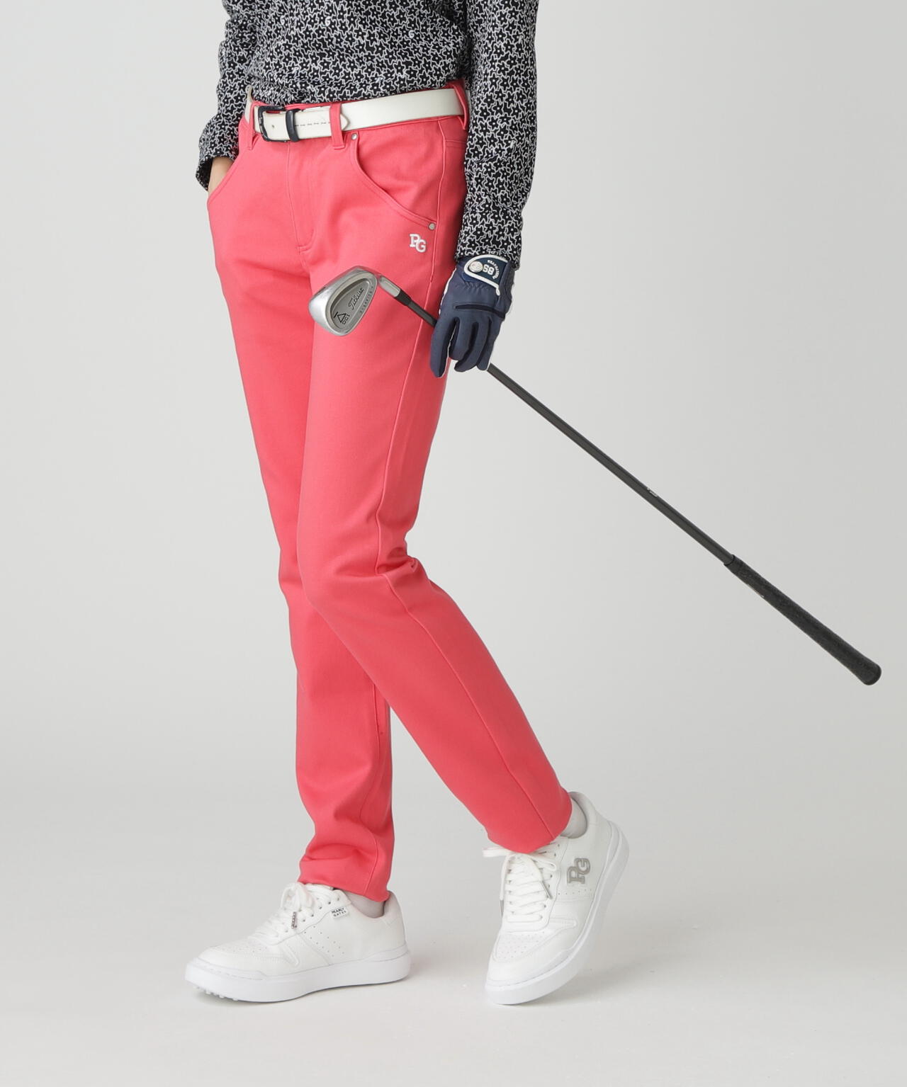 ストレッチサテン表スエードピーチパンツ | PEARLY GATES（パーリー