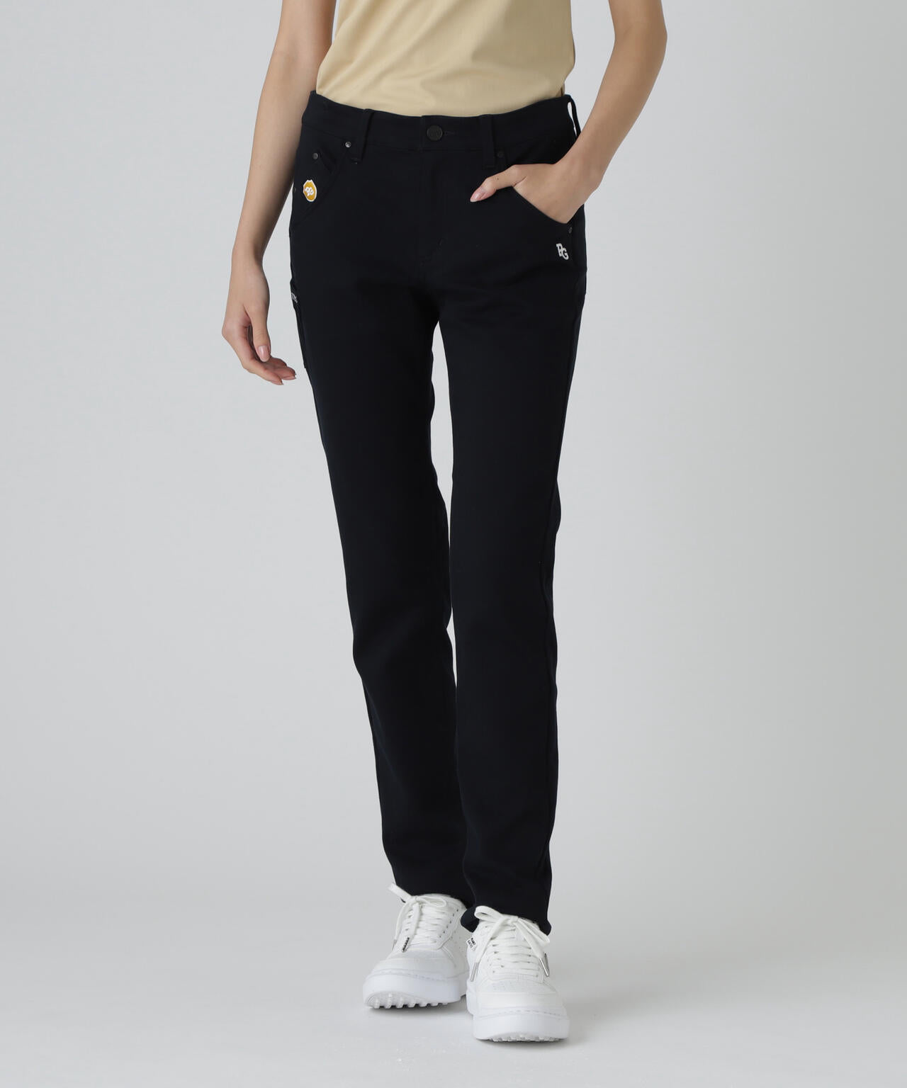 ストレッチサテン表スエードピーチパンツ | PEARLY GATES（パーリー