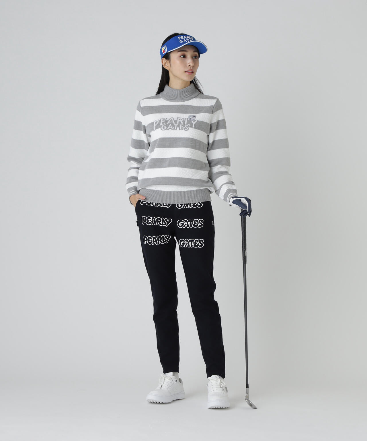 Pearly Gates パーリーゲイツ twiceコラボ ワンピース ニット Pe