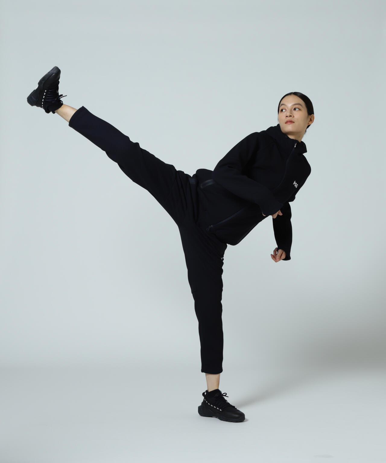 PGG】【直営店舗&公式オンライン限定】Wラッセルメッシュ×OCTAパンツ