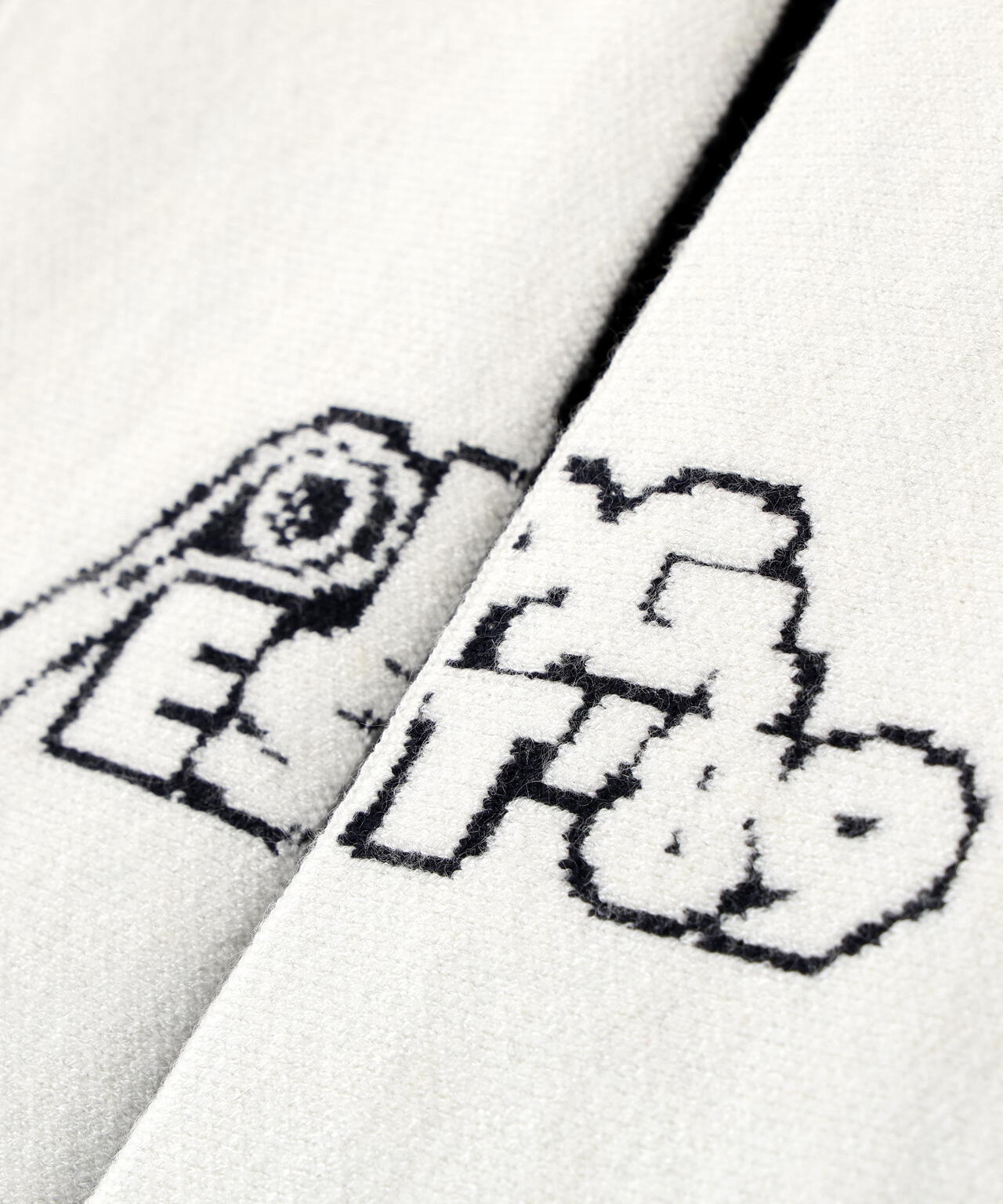 14GダブルJQ×ワッペン風ニットプリーツスカート