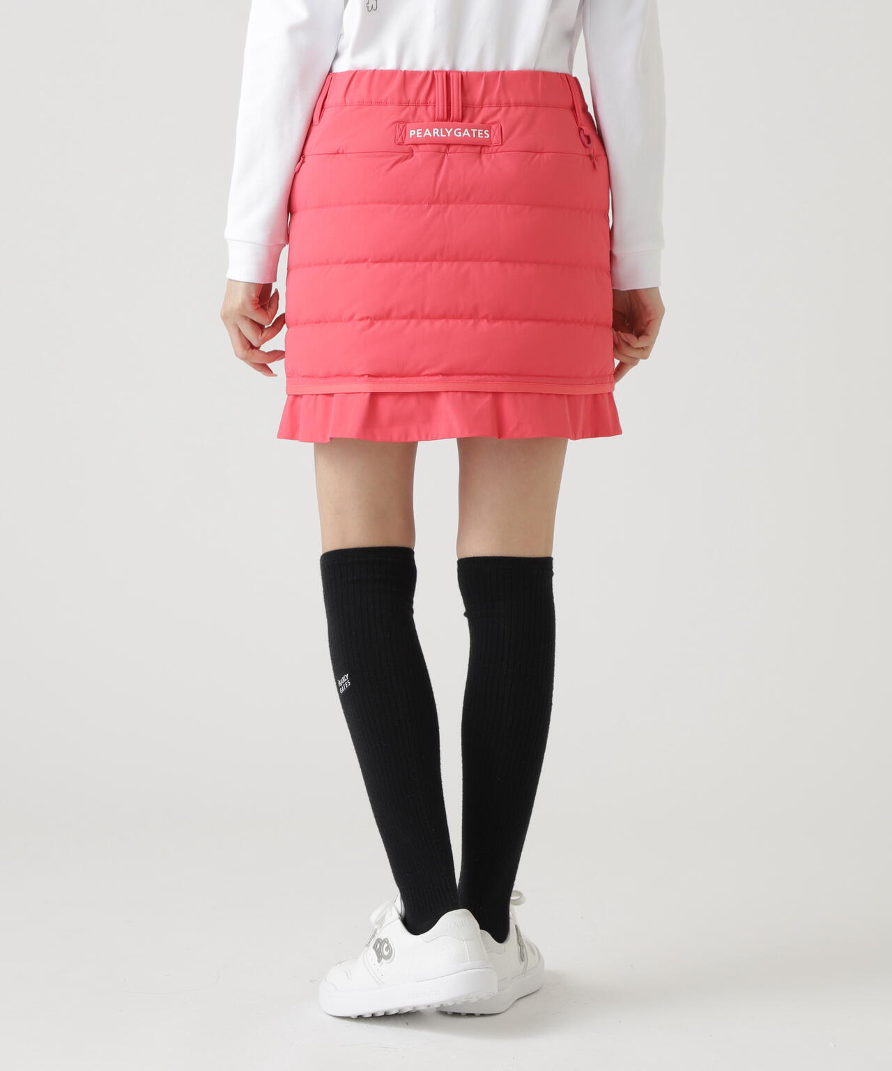 NyストレッチBIGリップストップ中綿スカート