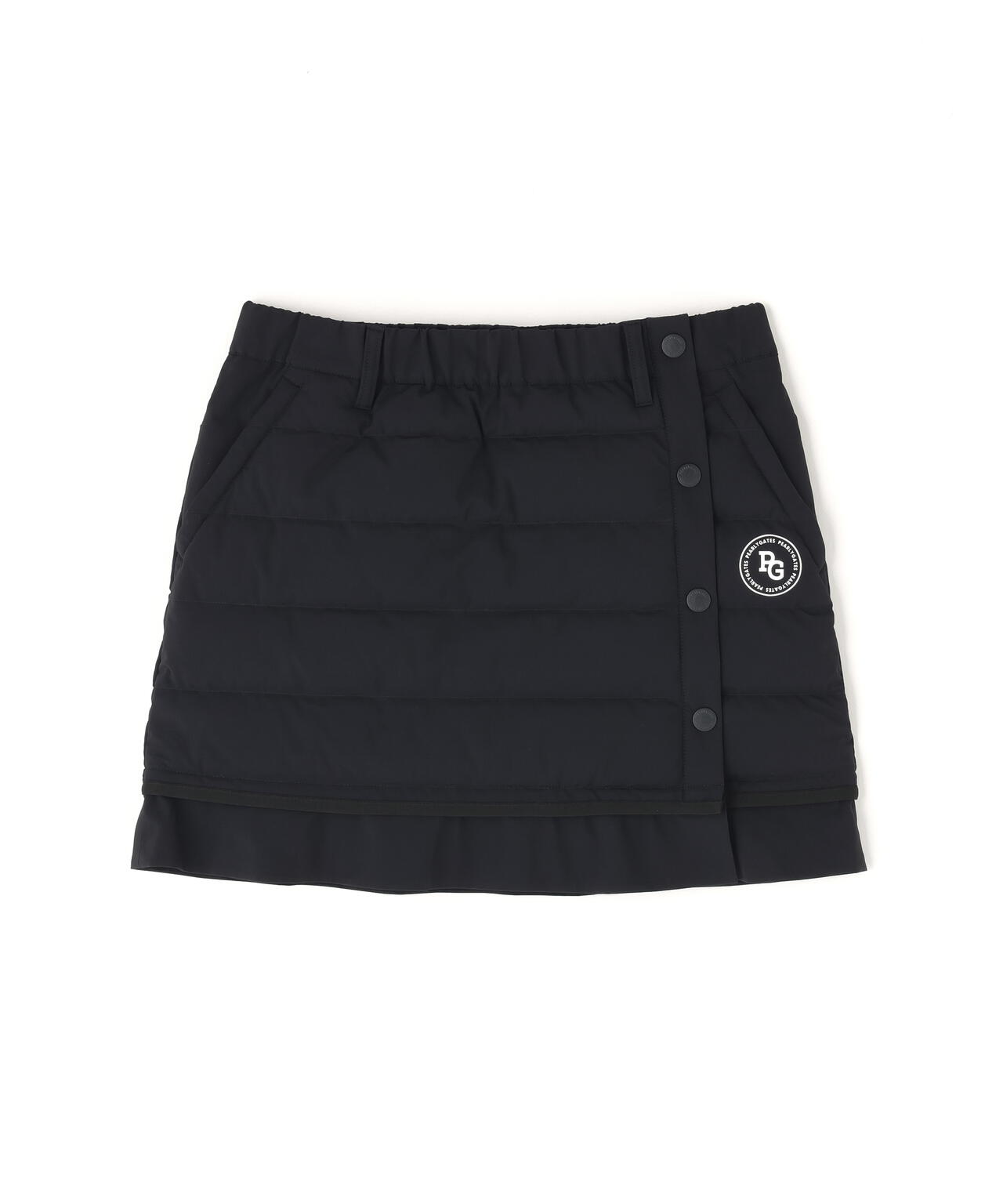 NyストレッチBIGリップストップ中綿スカート