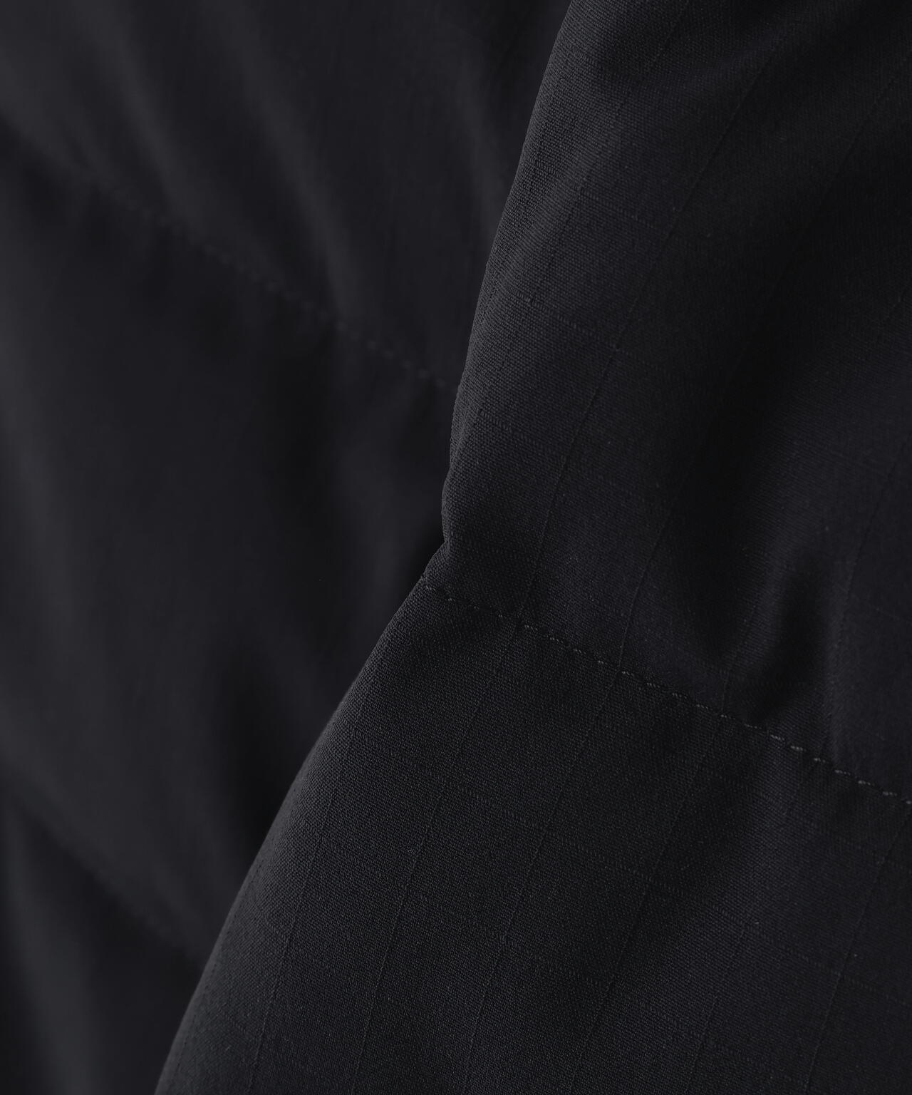 NyストレッチBIGリップストップ中綿スカート