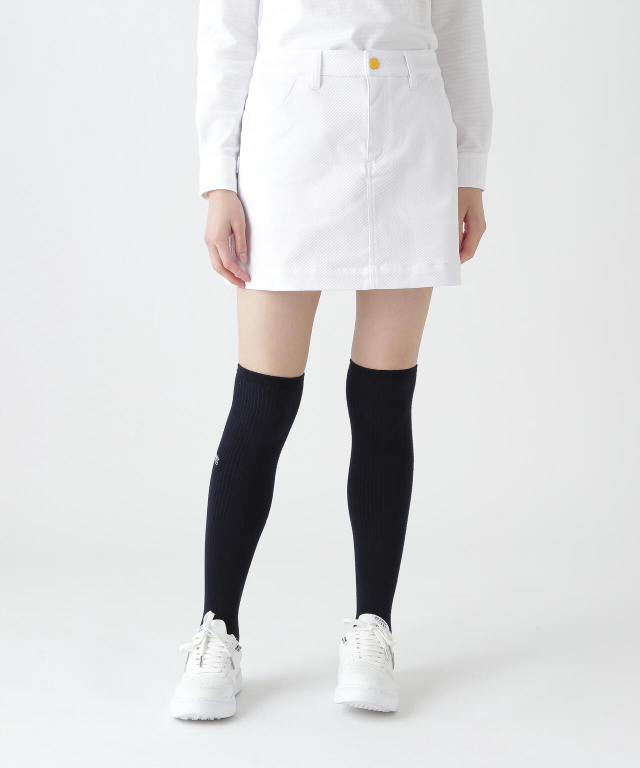 PG is PG C/Peストレッチカルゼ5ポケットスカート | PEARLY GATES