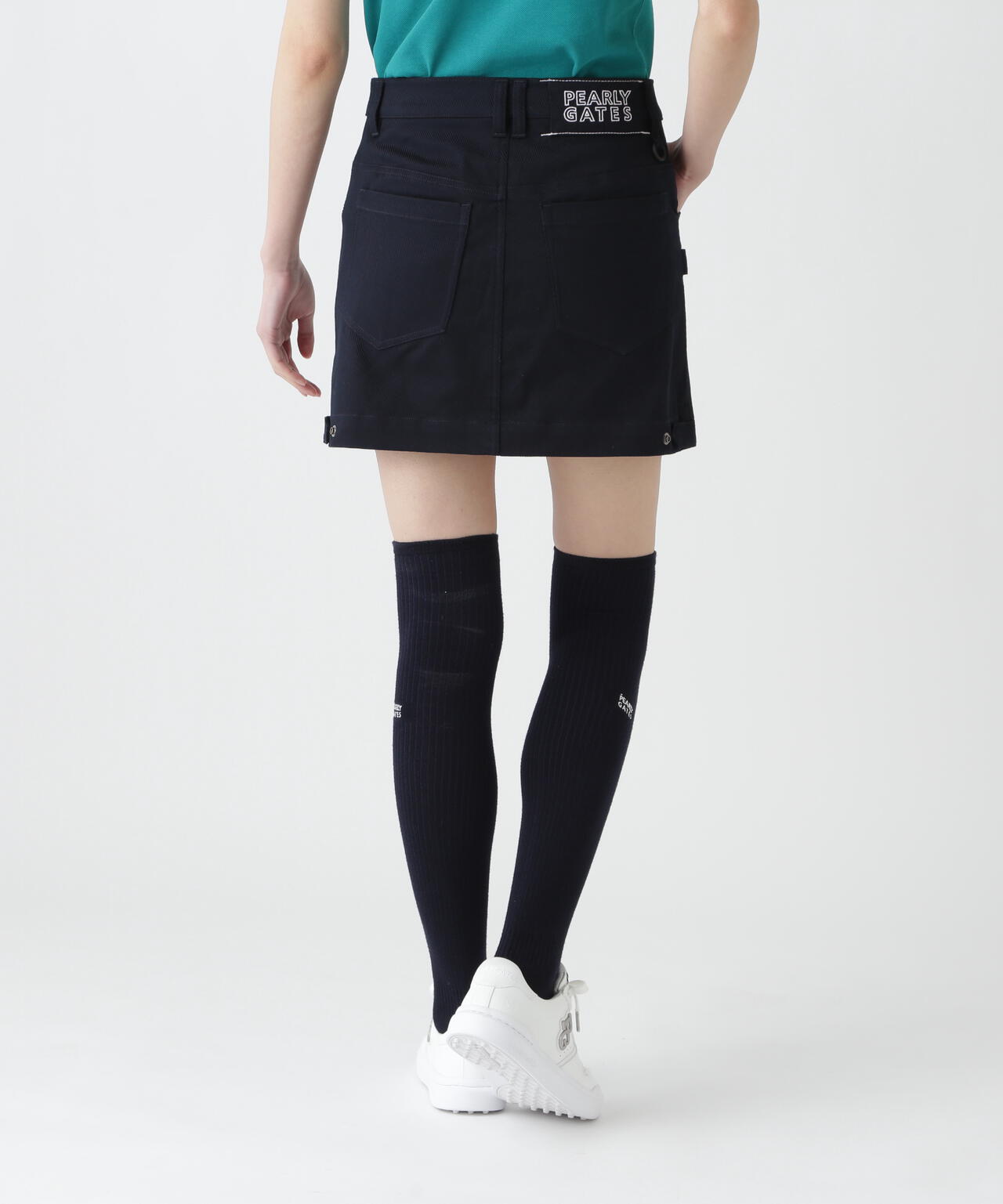 PG is PG C/Peストレッチカルゼ5ポケットスカート