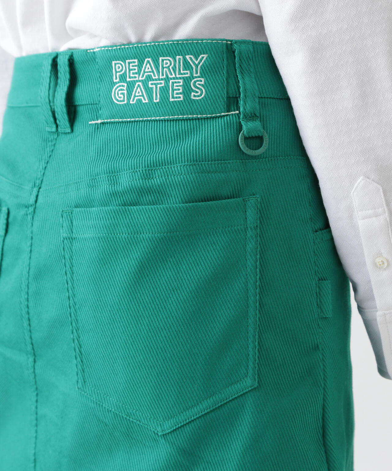 PG is PG C/Peストレッチカルゼ5ポケットスカート