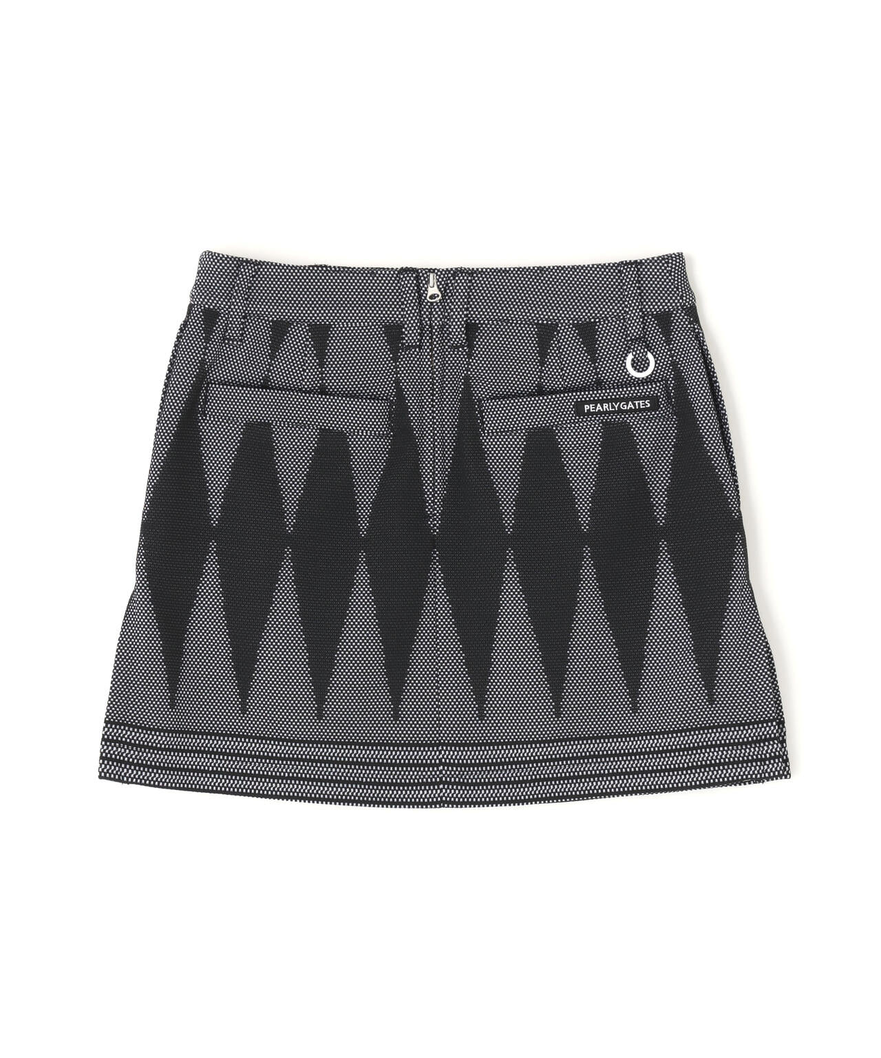 ダイヤ柄ポリエステルジャガードスカート | PEARLY GATES（パーリー