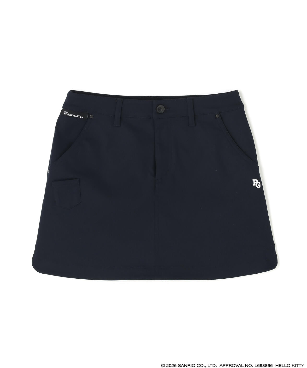 【Hello Kitty×PEARLY GATES】Peストレッチチノスカート