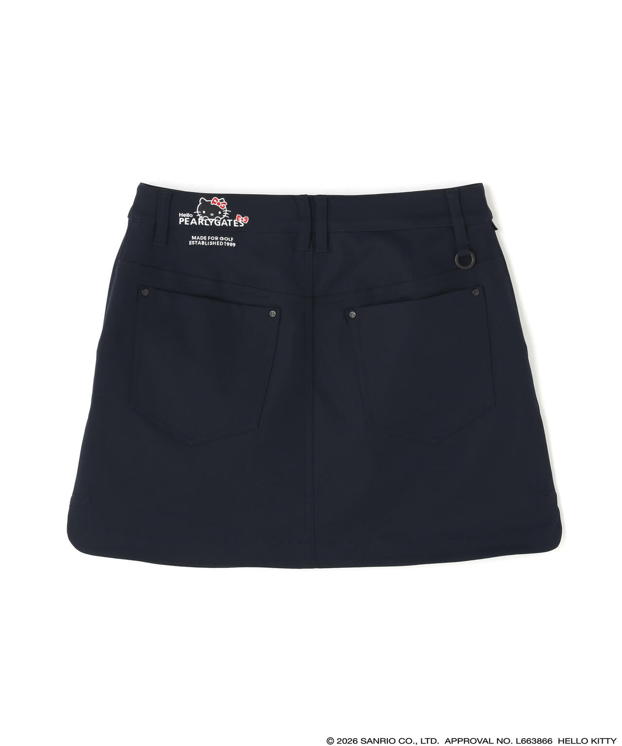 【Hello Kitty×PEARLY GATES】Peストレッチチノスカート