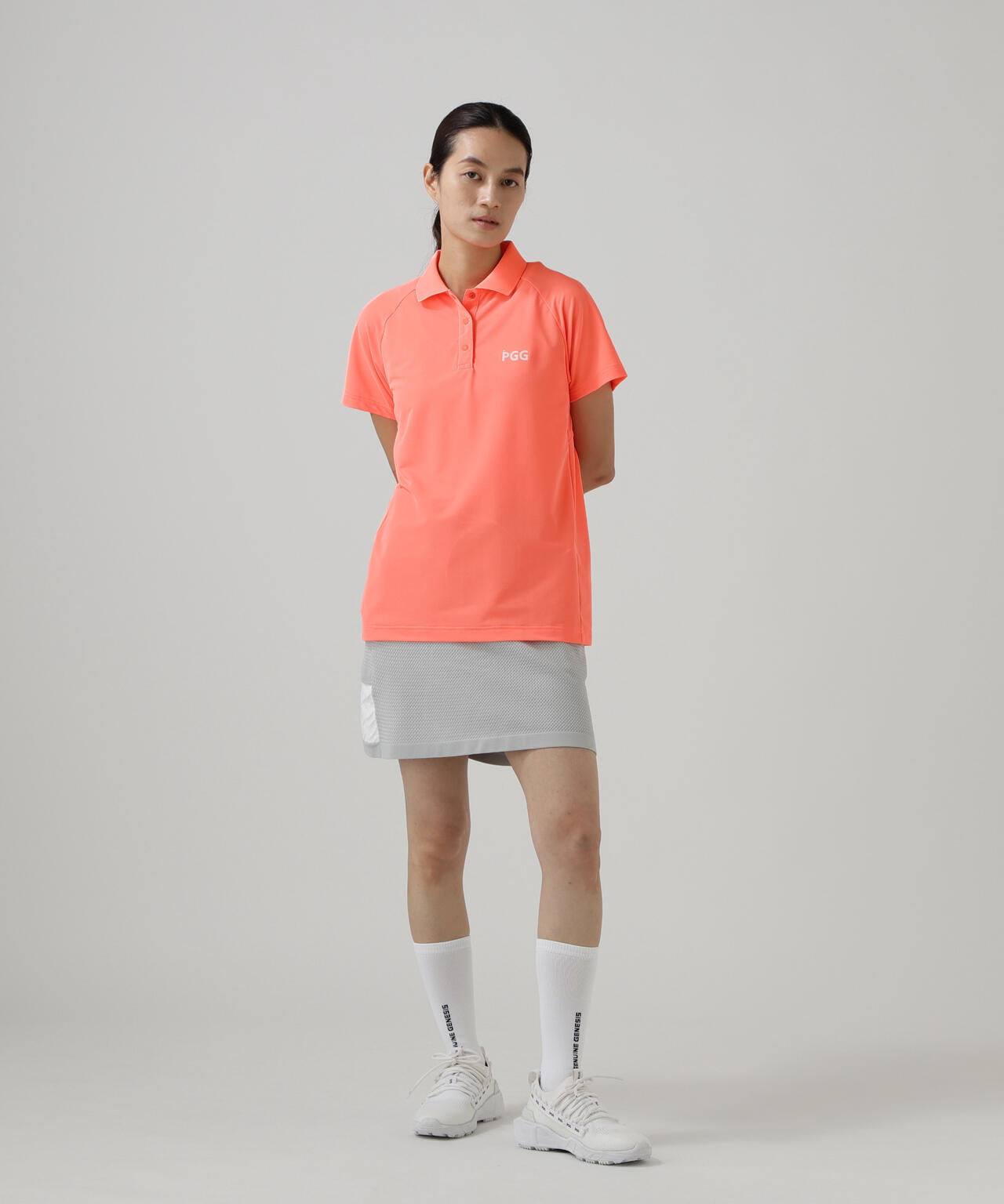 PGG】【直営店舗&公式オンライン限定】ポリエステルヤーンmmニット
