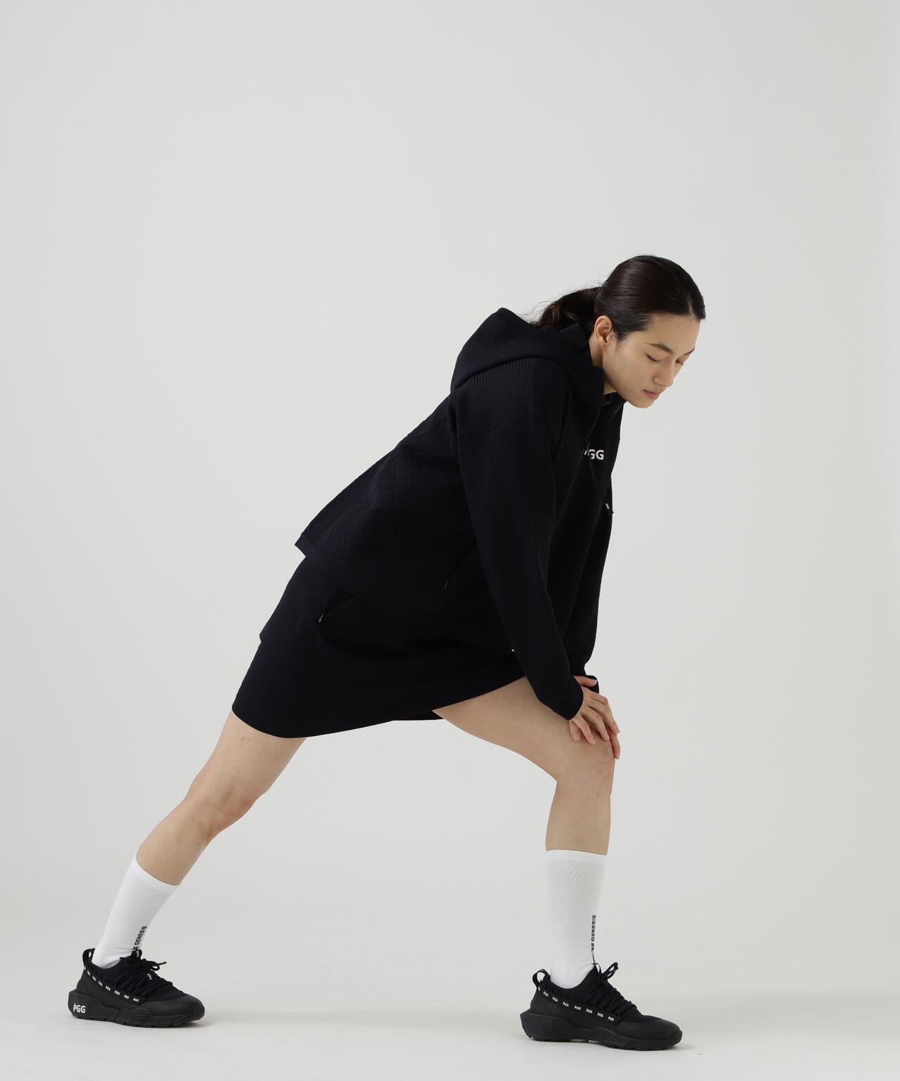 PGG】【直営店舗&公式オンライン限定】ポリエステルヤーンmmニット