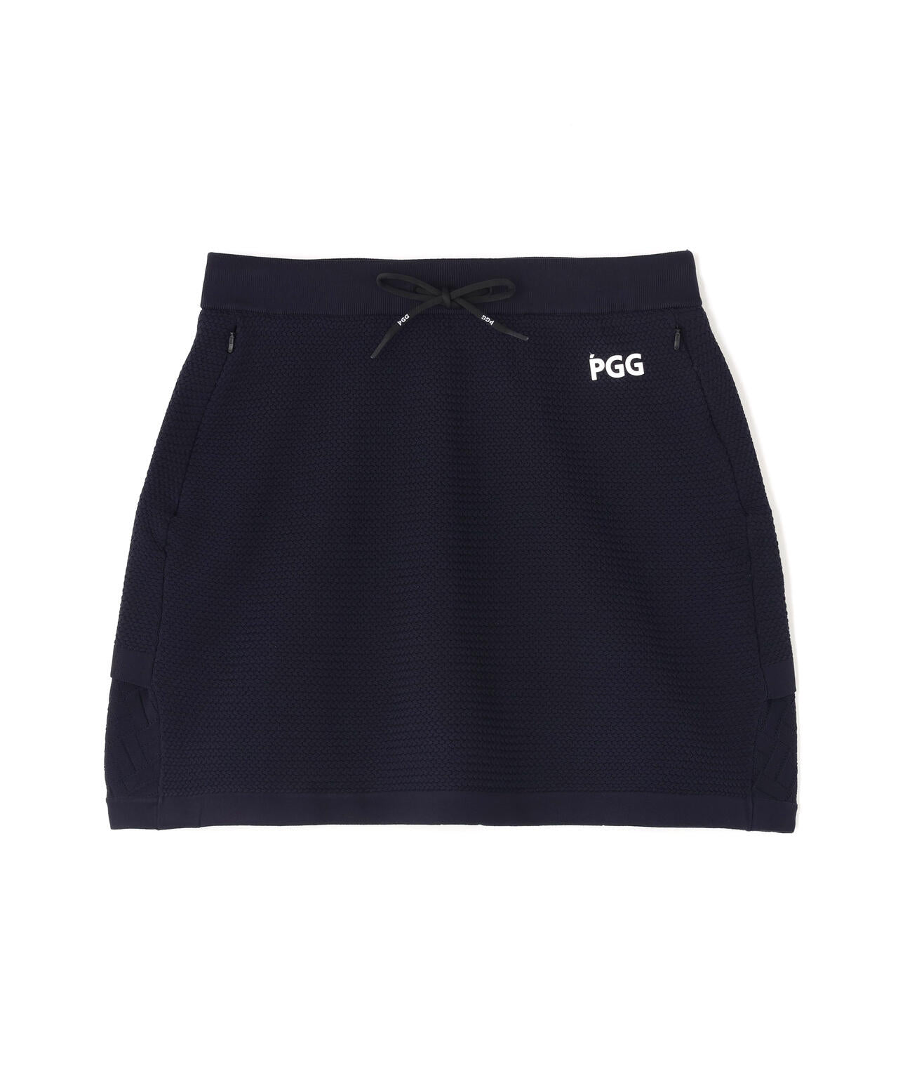 PGG ニットスカート　ネイビー PGG】【直営店舗&公式オンライン限定】ポリエステルヤーンmmニット