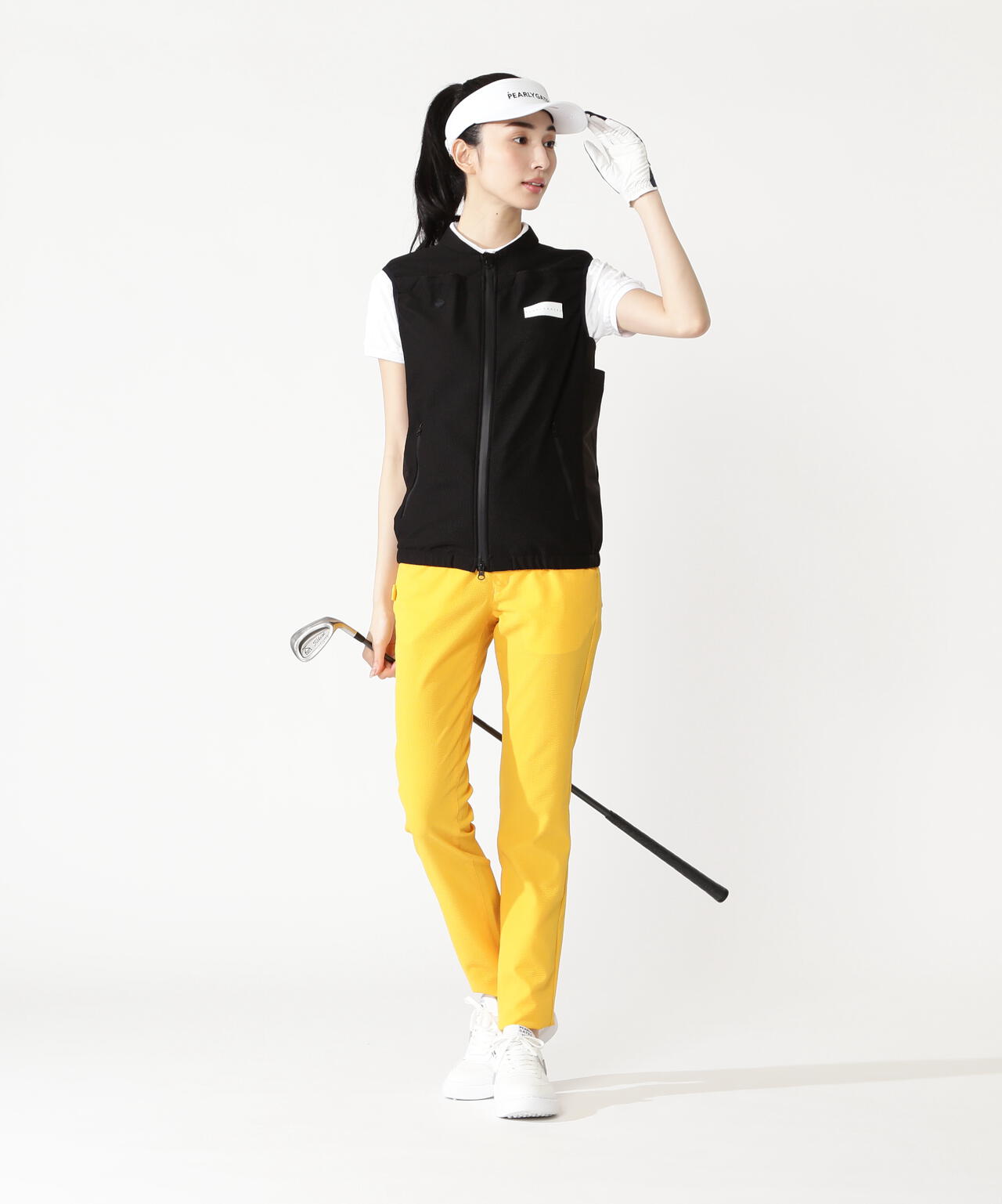 【公式オンライン限定】ファン＆ペルチェ付きディンプルメッシュストレッチラミネートベスト(LADIES)
