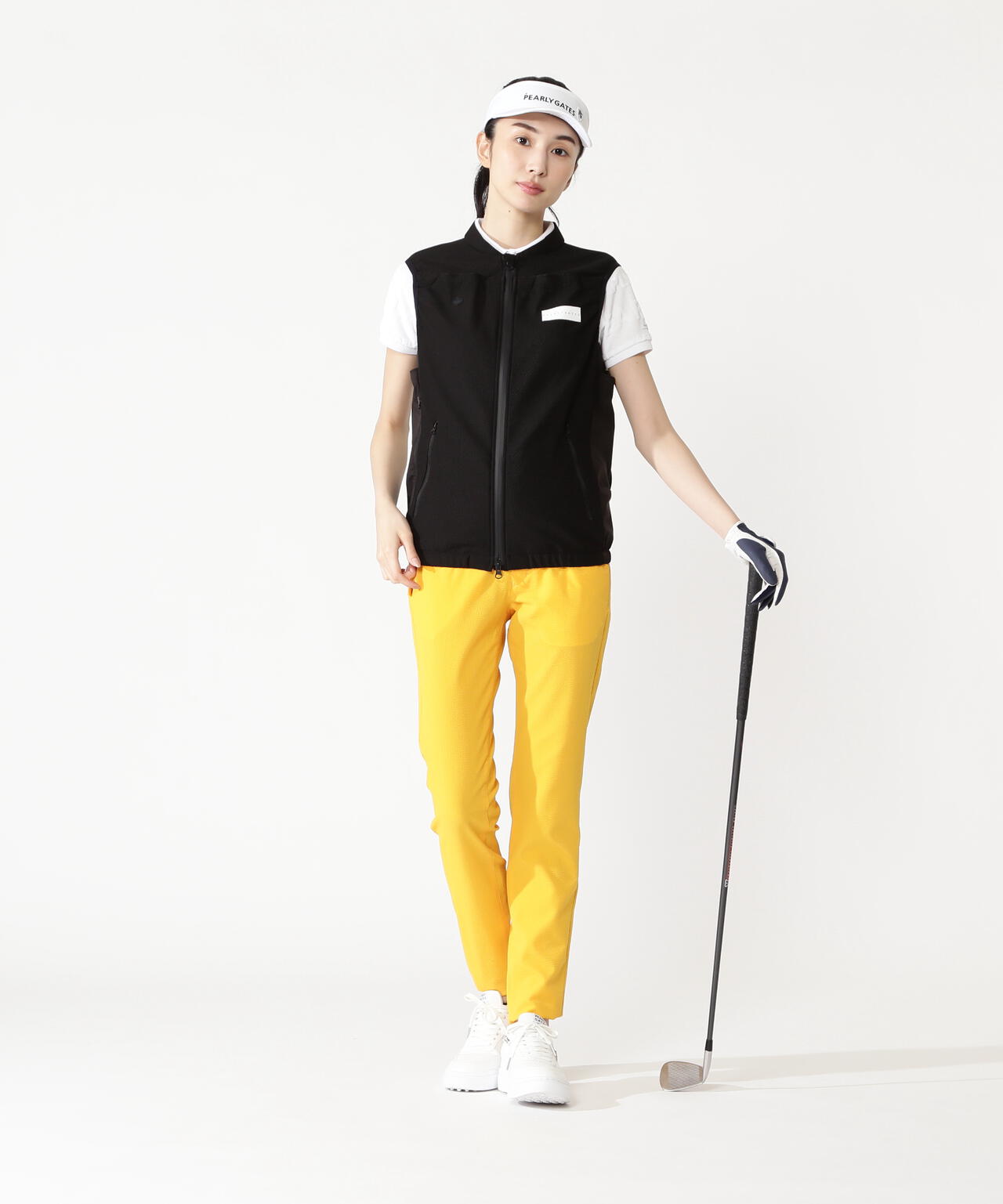 【公式オンライン限定】ファン＆ペルチェ付きディンプルメッシュストレッチラミネートベスト(LADIES)