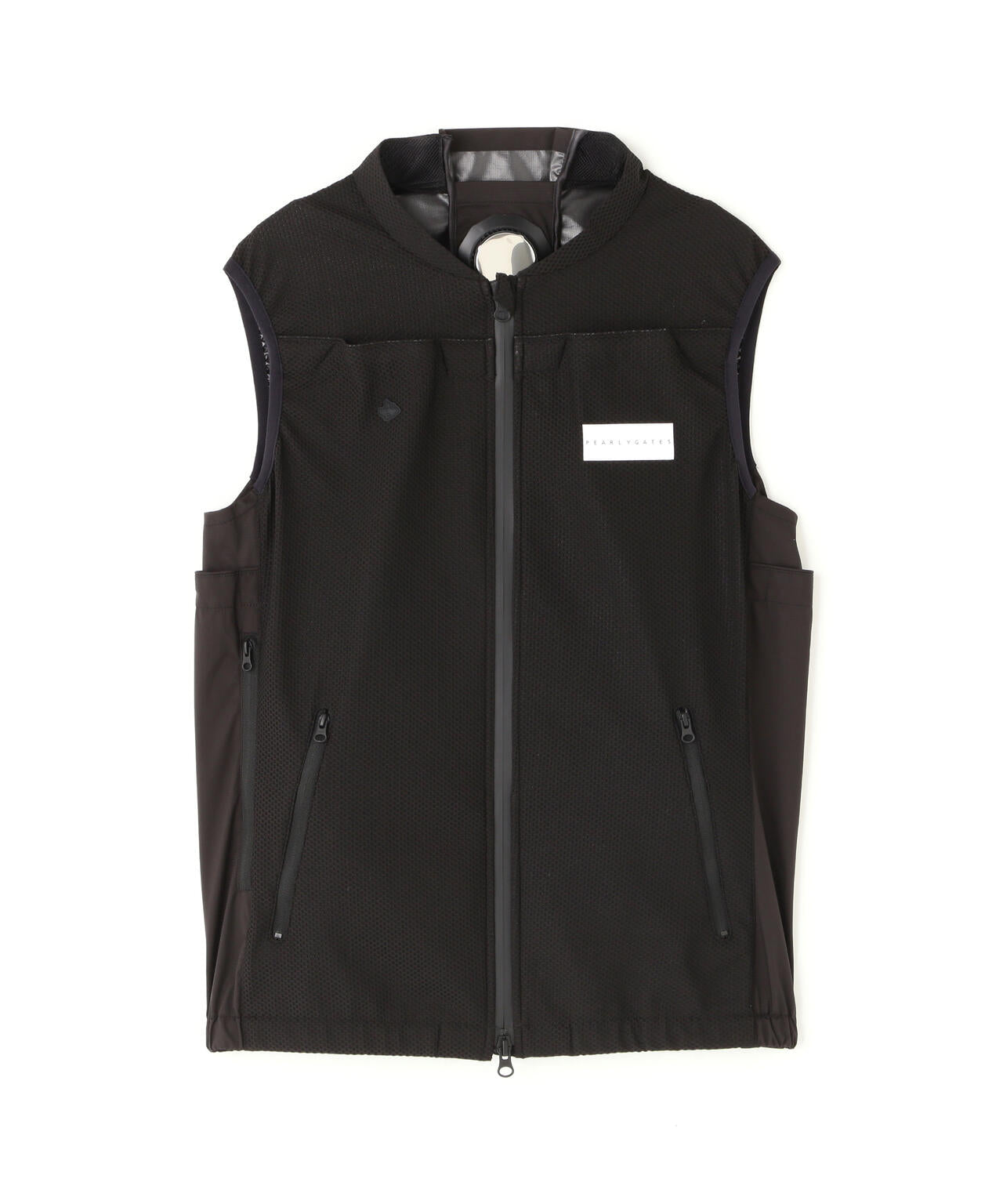 【公式オンライン限定】ファン＆ペルチェ付きディンプルメッシュストレッチラミネートベスト