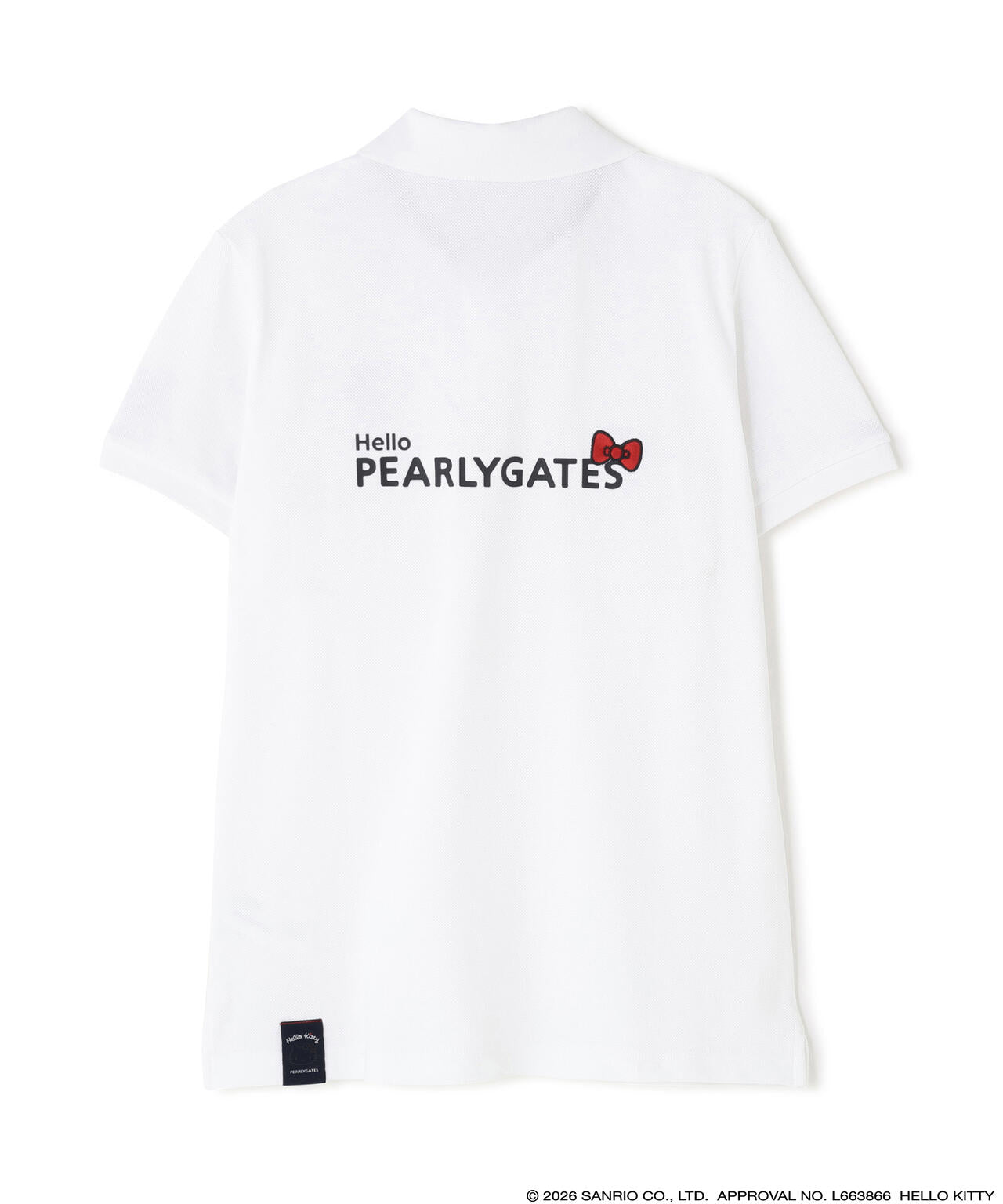 【Hello Kitty×PEARLY GATES】T/Cカノコ半袖ポロシャツ