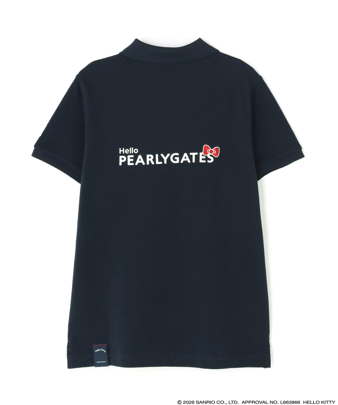 【Hello Kitty×PEARLY GATES】T/Cカノコ半袖ポロシャツ
