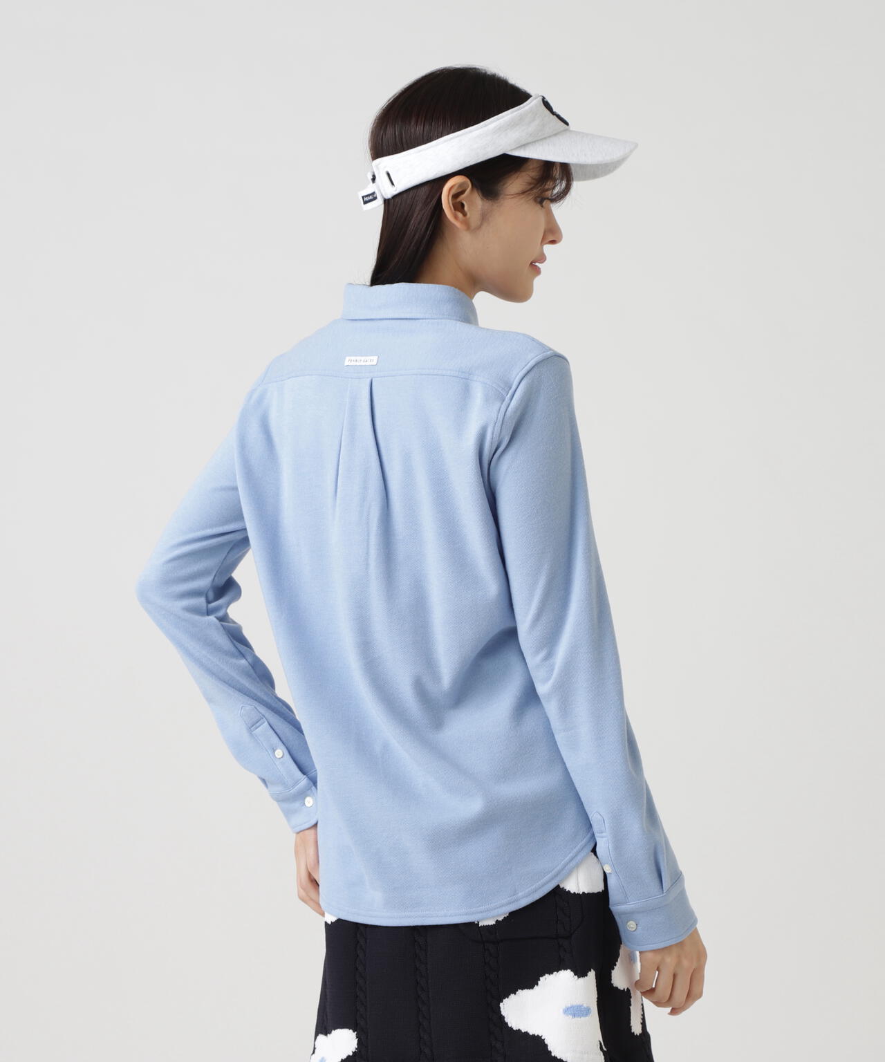 ソリストヒートストレッチ鹿の子スムース起毛長袖カットソープルオーバー