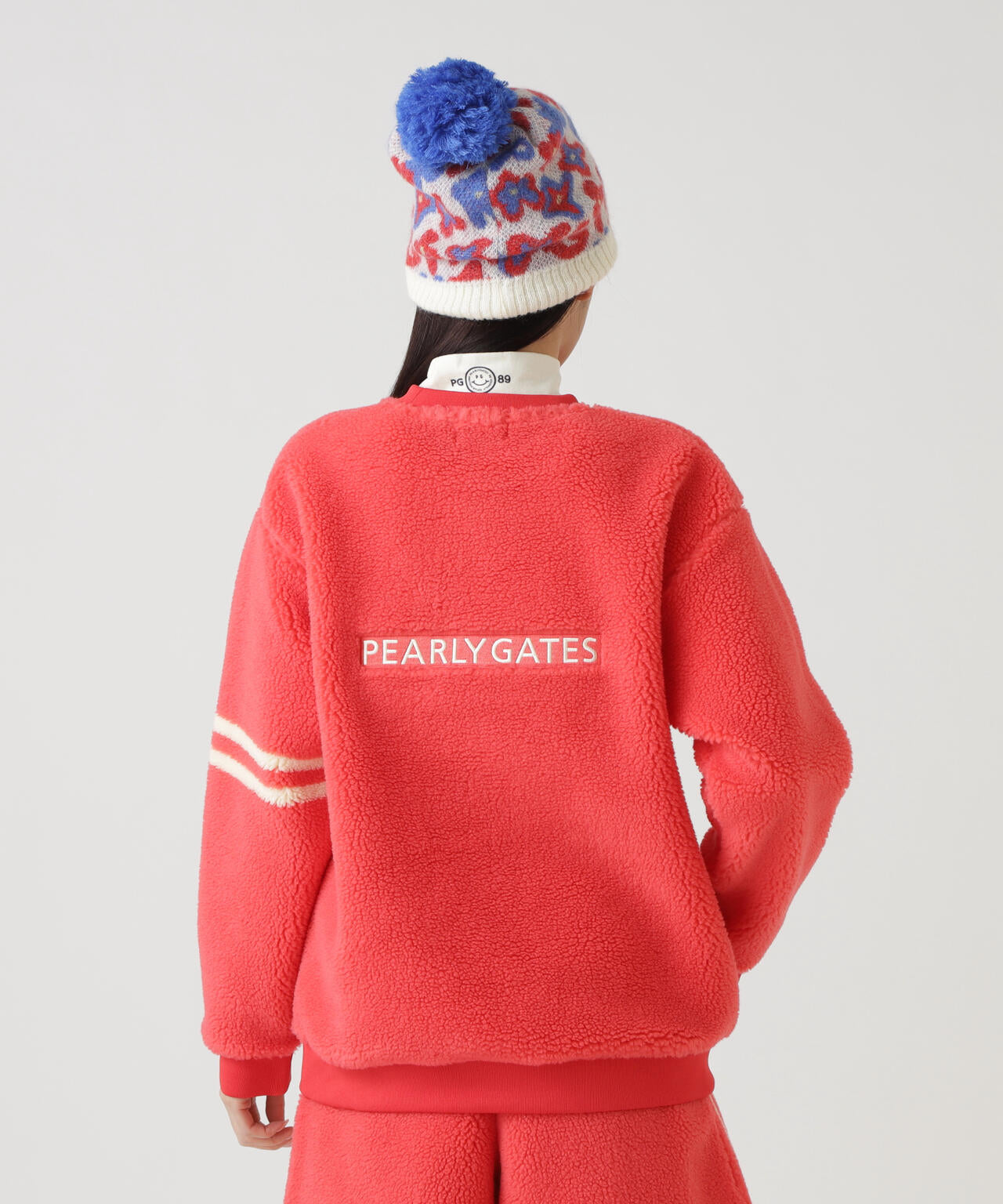 ハイパイルボアパネルJQクルーネックカットソー