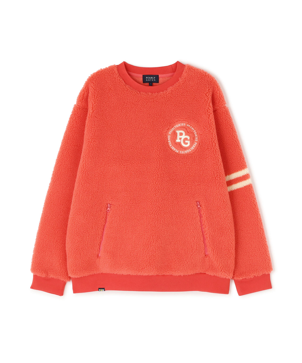 ハイパイルボアパネルJQクルーネックカットソー