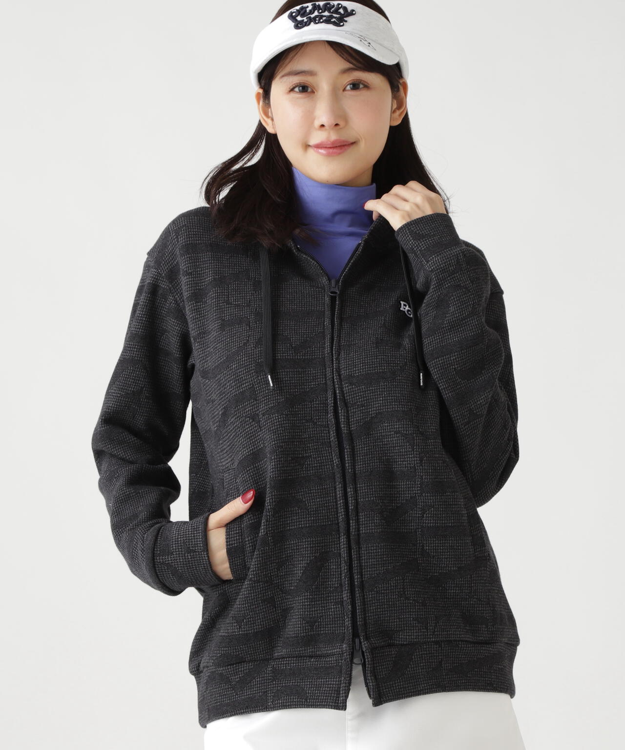 PEARLY GATES CRAFTEVO×ホールガーメント 中綿　フーディ PEARLY GATES CRAFTEVO×ホールガーメント 中綿 フーディ PEARLY GATES