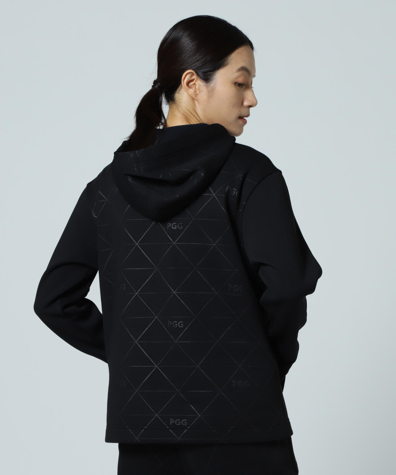 PGG】ストレッチKARUISHIフーディプルオーバー (LADIES) | PEARLY