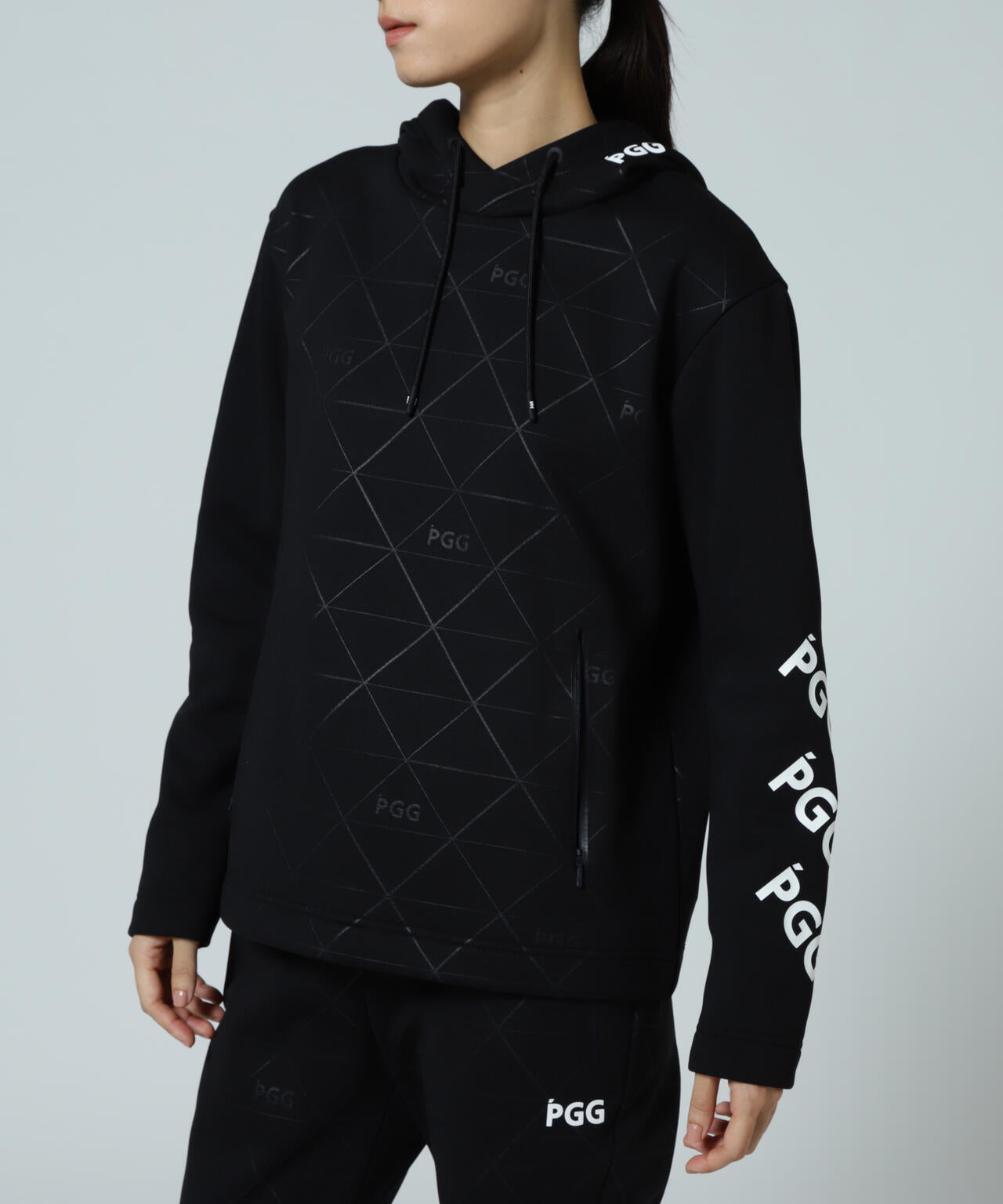 【ＰＧＧ】ストレッチKARUISHIフーディプルオーバー (LADIES)