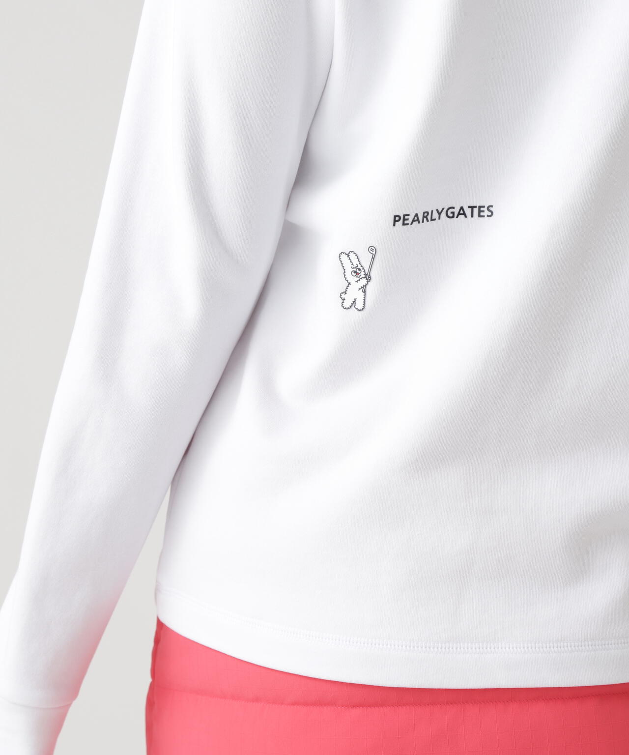 Cソロナ裏毛長袖ハイネックカットソー