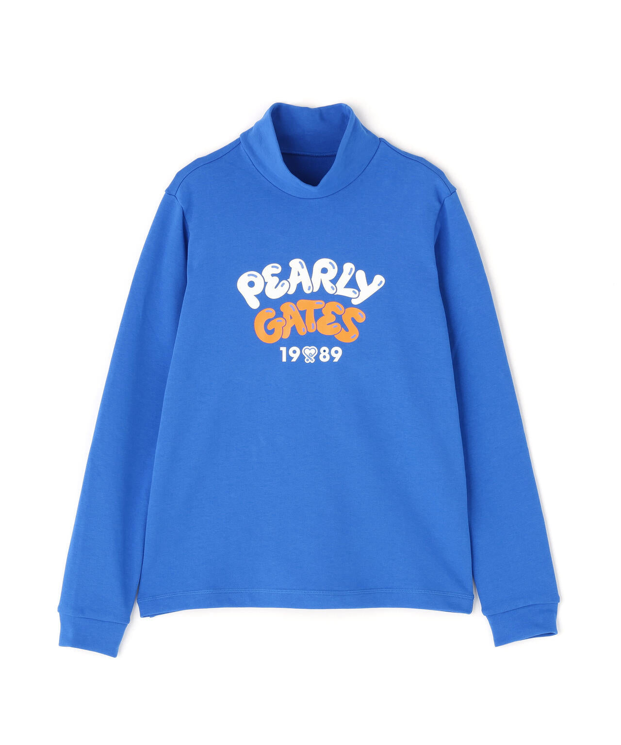 Cソロナ裏毛長袖ハイネックカットソー