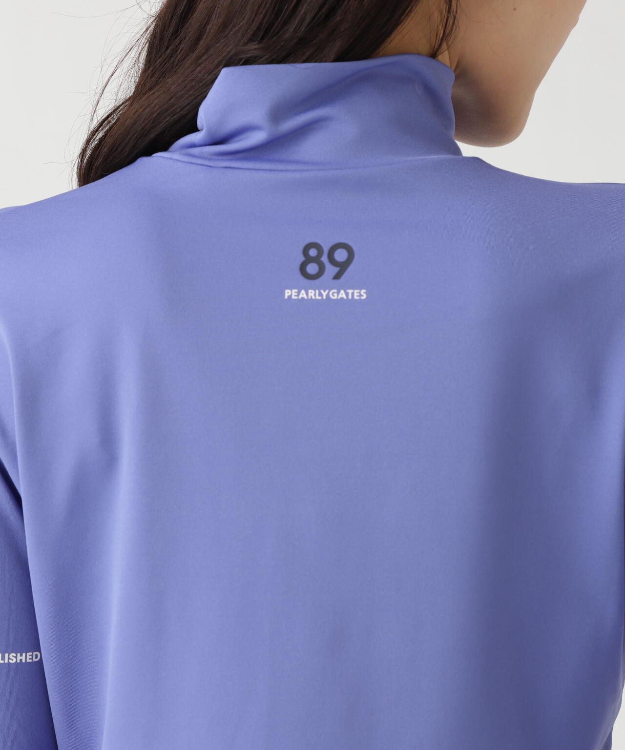 パーリーゲイツレディースベア天竺長袖ハイネック カットソー 37.5ベア天竺長袖ハイネックカットソー | PEARLY GATES（パーリー