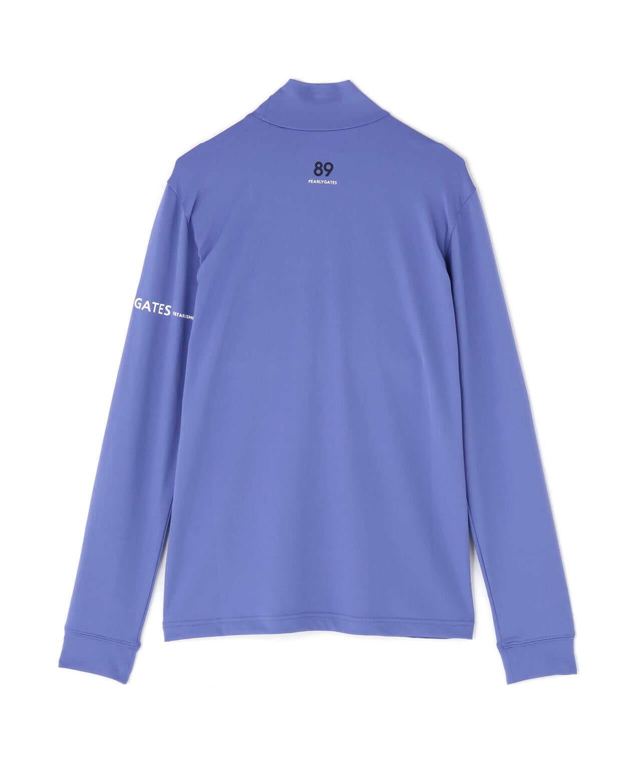 37.5ベア天竺長袖ハイネックカットソー