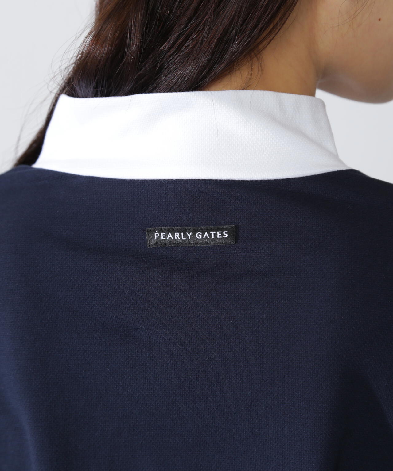 ベアカノコ長袖ハイネックカットソー