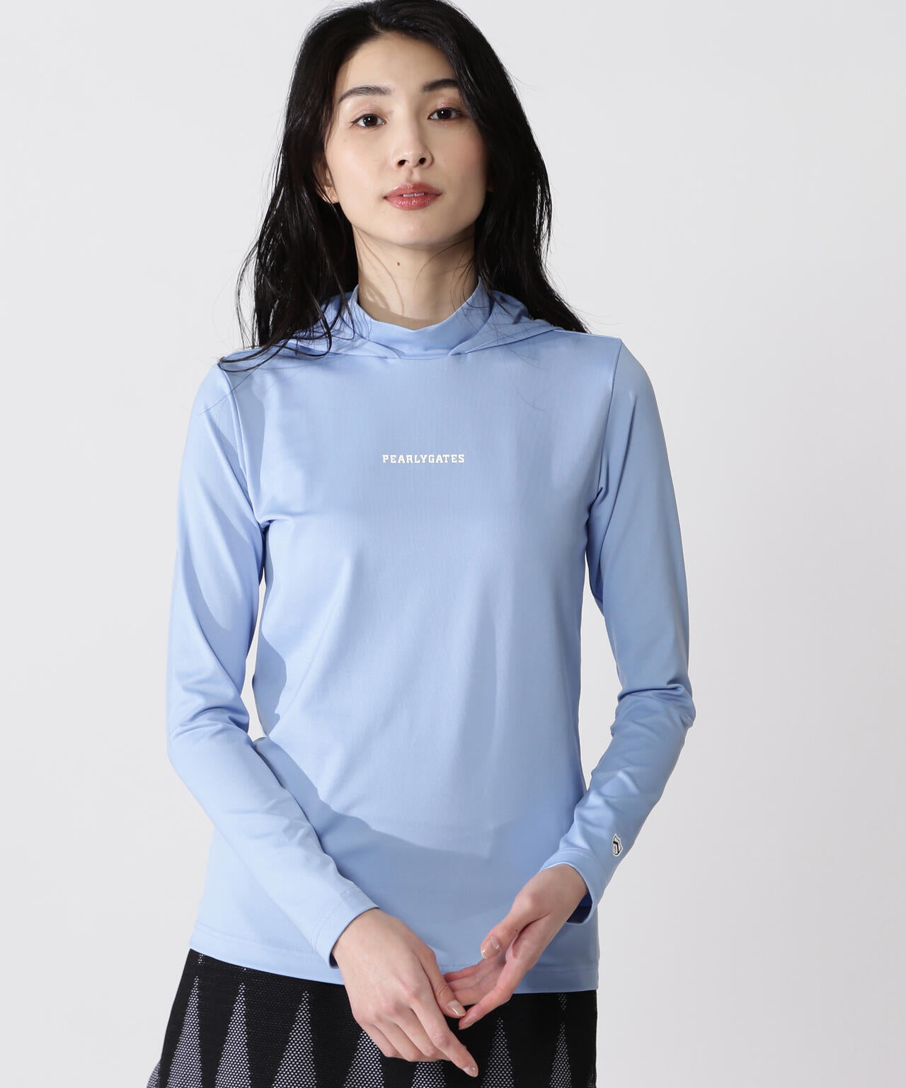 マイクロビートベア天竺レイヤードハイネックフーディ | PEARLY GATES