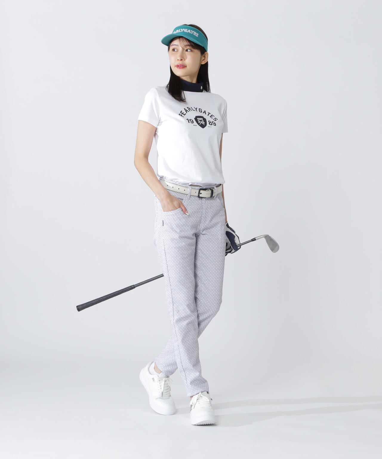 ベアカノコ半袖ハイネックカットソー