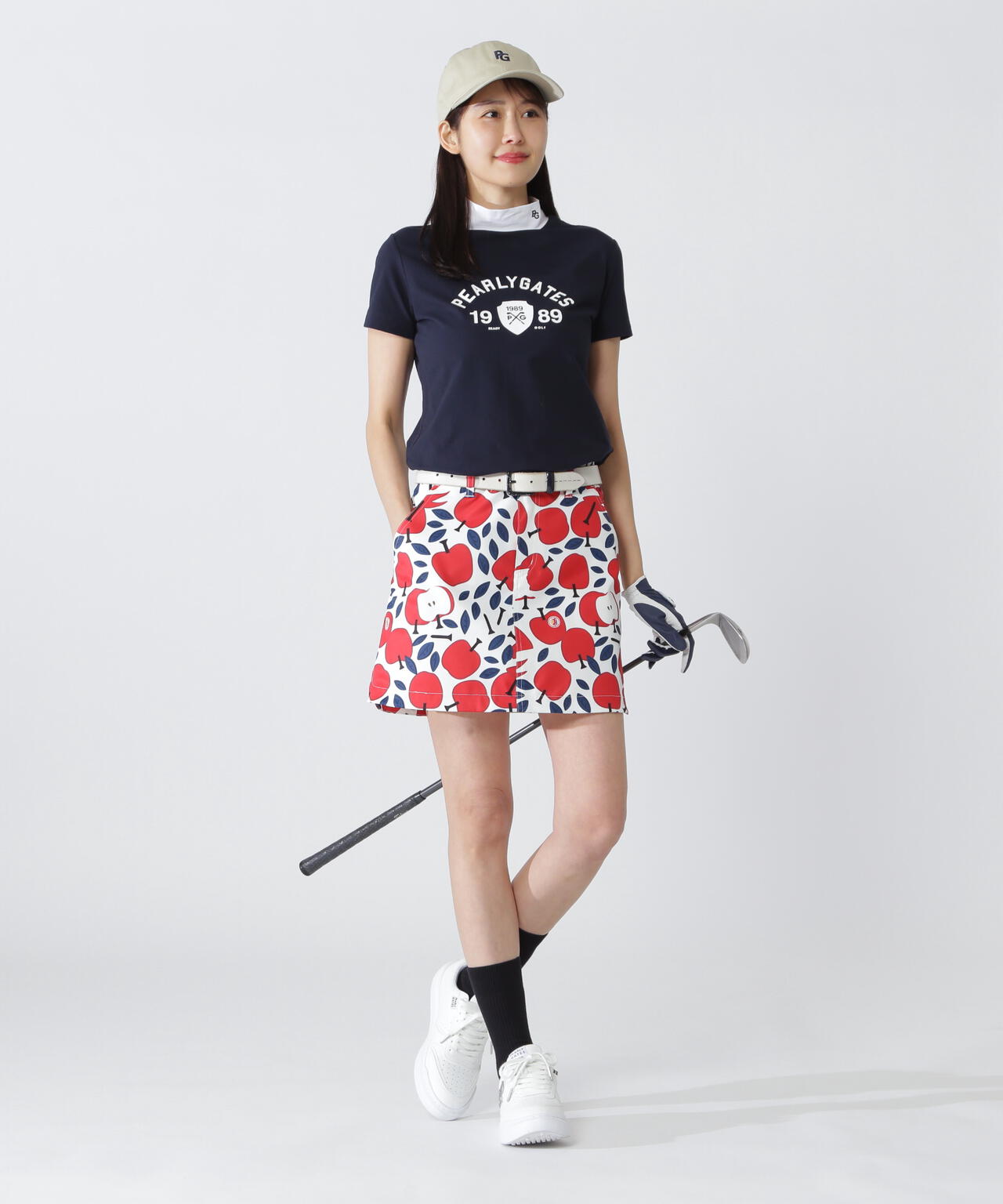 ベアカノコ半袖ハイネックカットソー