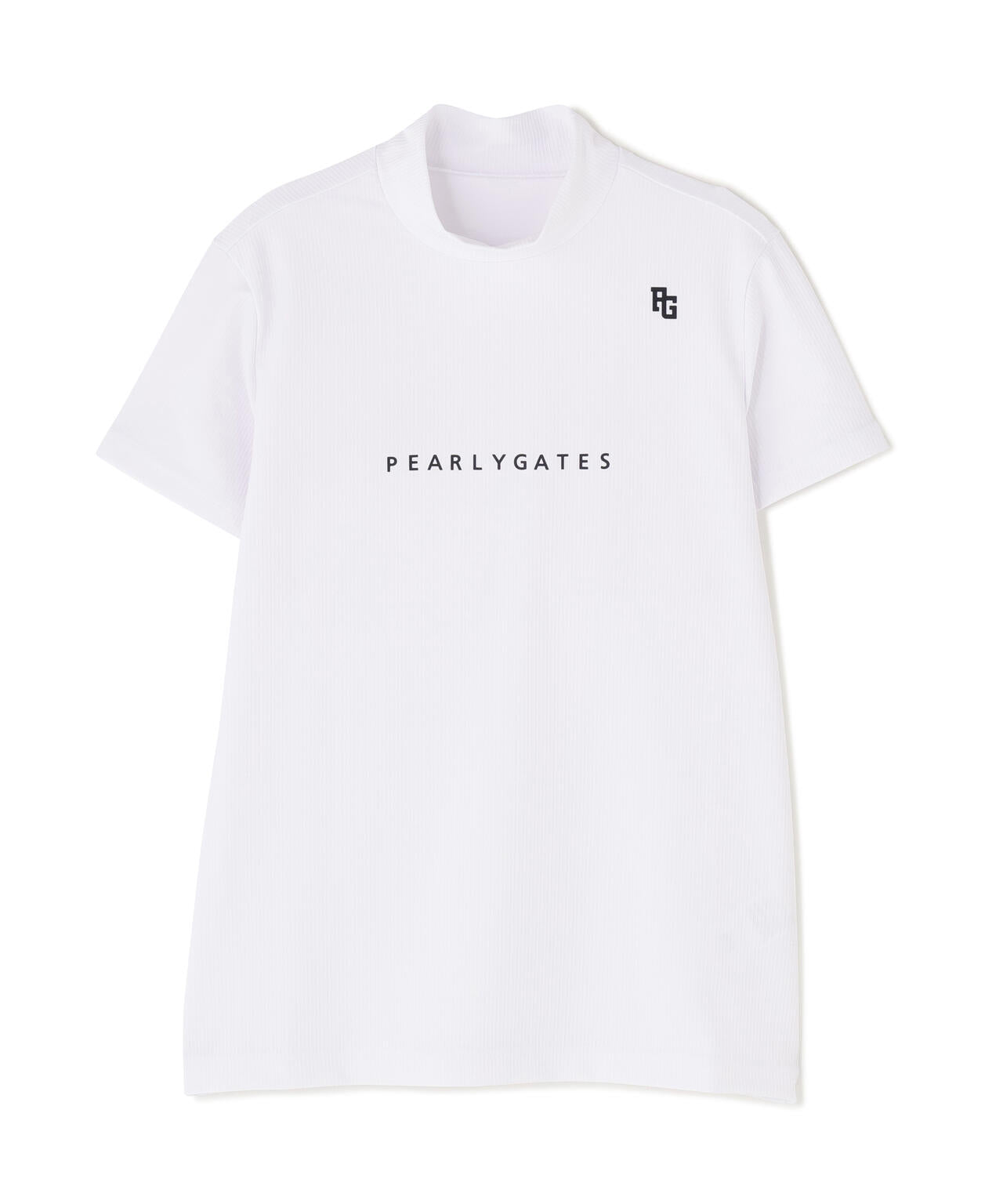 4WAYストレッチリップル半袖ハイネックカットソー | PEARLY GATES