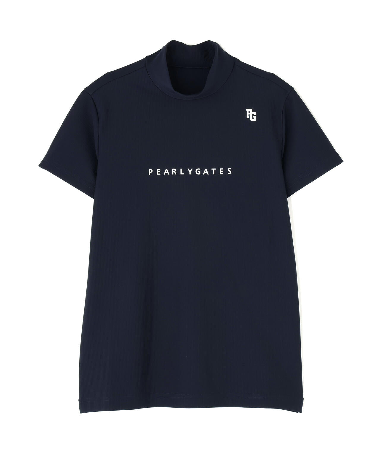 4WAYストレッチリップル半袖ハイネックカットソー | PEARLY GATES