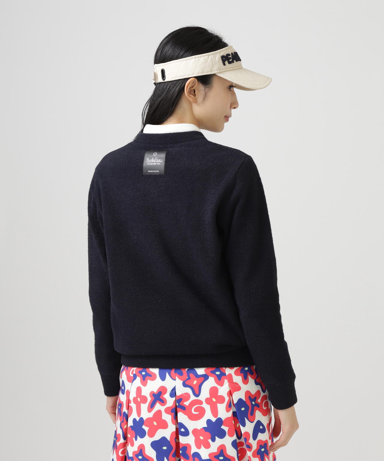 裏付きクルーネックニットプルオーバー | PEARLY GATES（パーリー