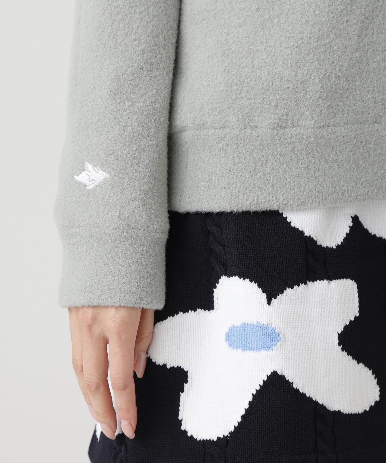 裏付きクルーネックニットプルオーバー | PEARLY GATES（パーリー