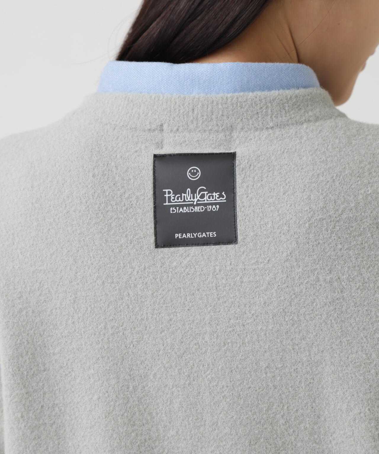 裏付きクルーネックニットプルオーバー | PEARLY GATES（パーリー