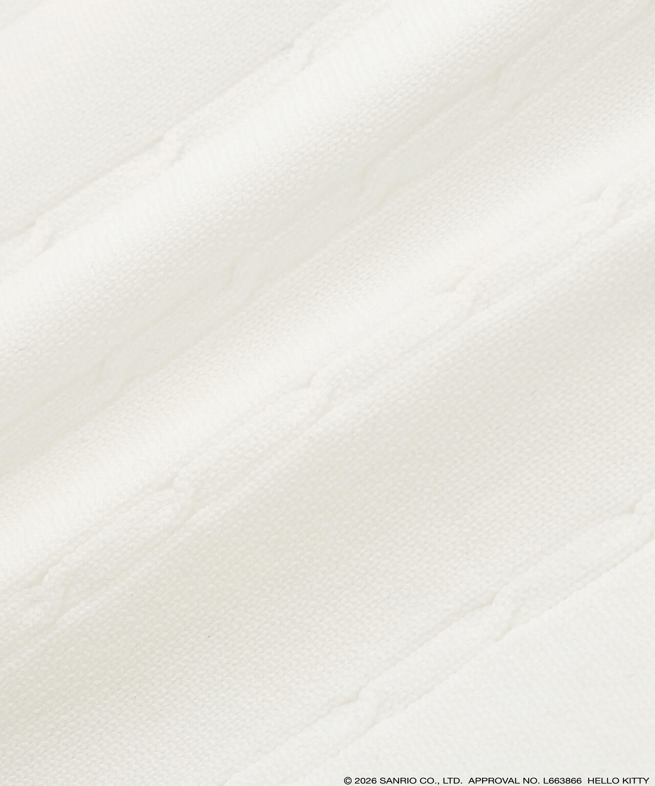 【Hello Kitty×PEARLY GATES】クルーネックニットプルオーバー