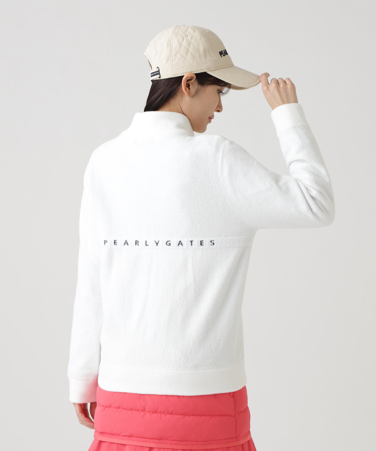 裏付きニットスタンドブルゾン | PEARLY GATES（パーリーゲイツ