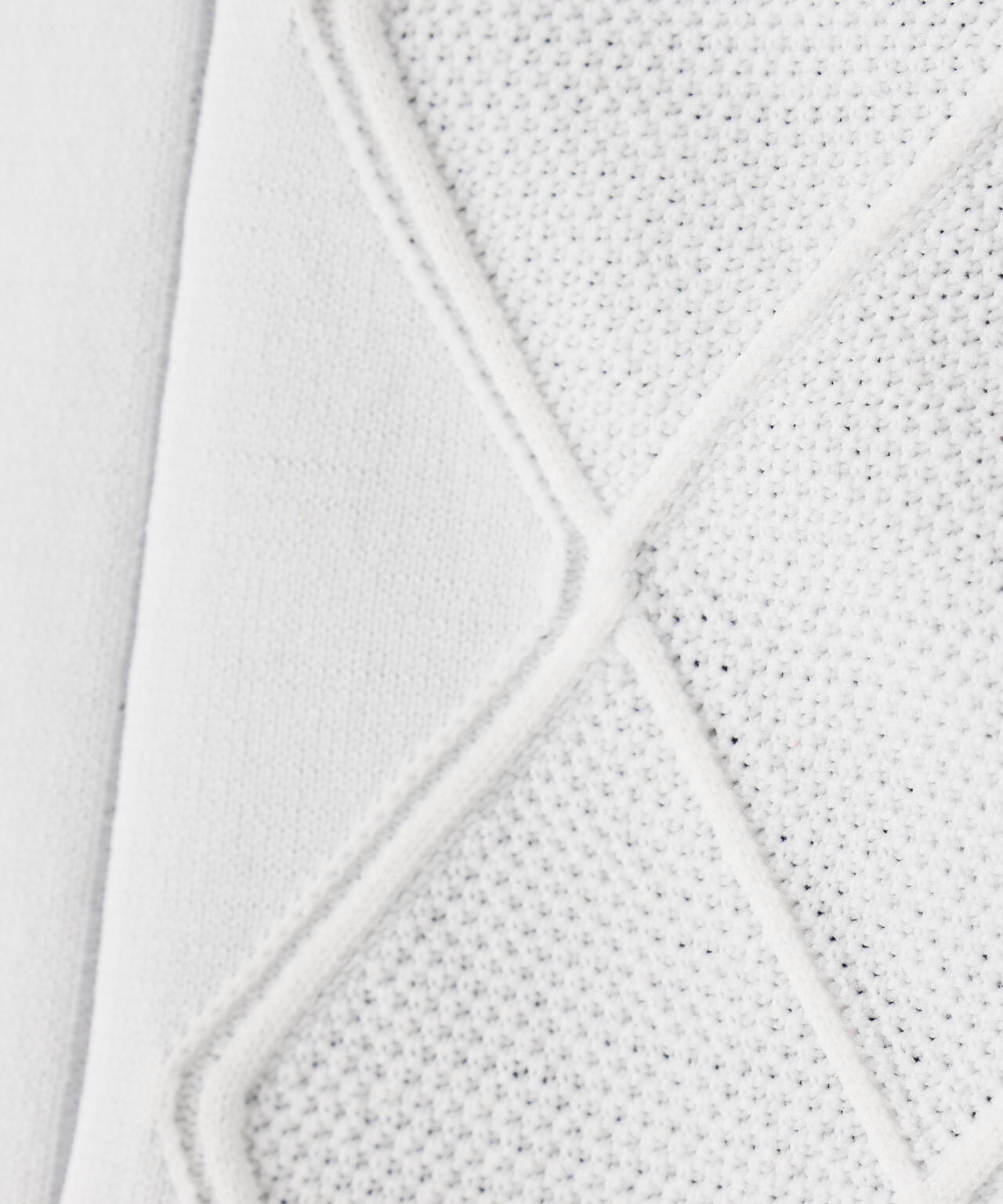 アラン柄リバーシブルベスト