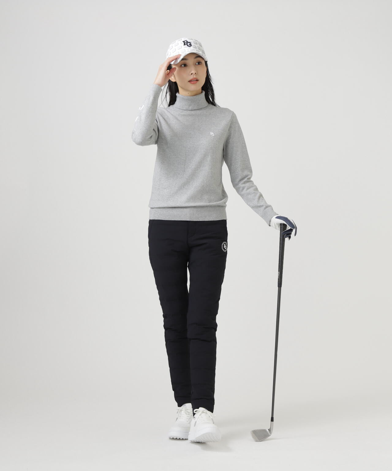 カシミヤタッチタートルネックニットプルオーバー | PEARLY GATES